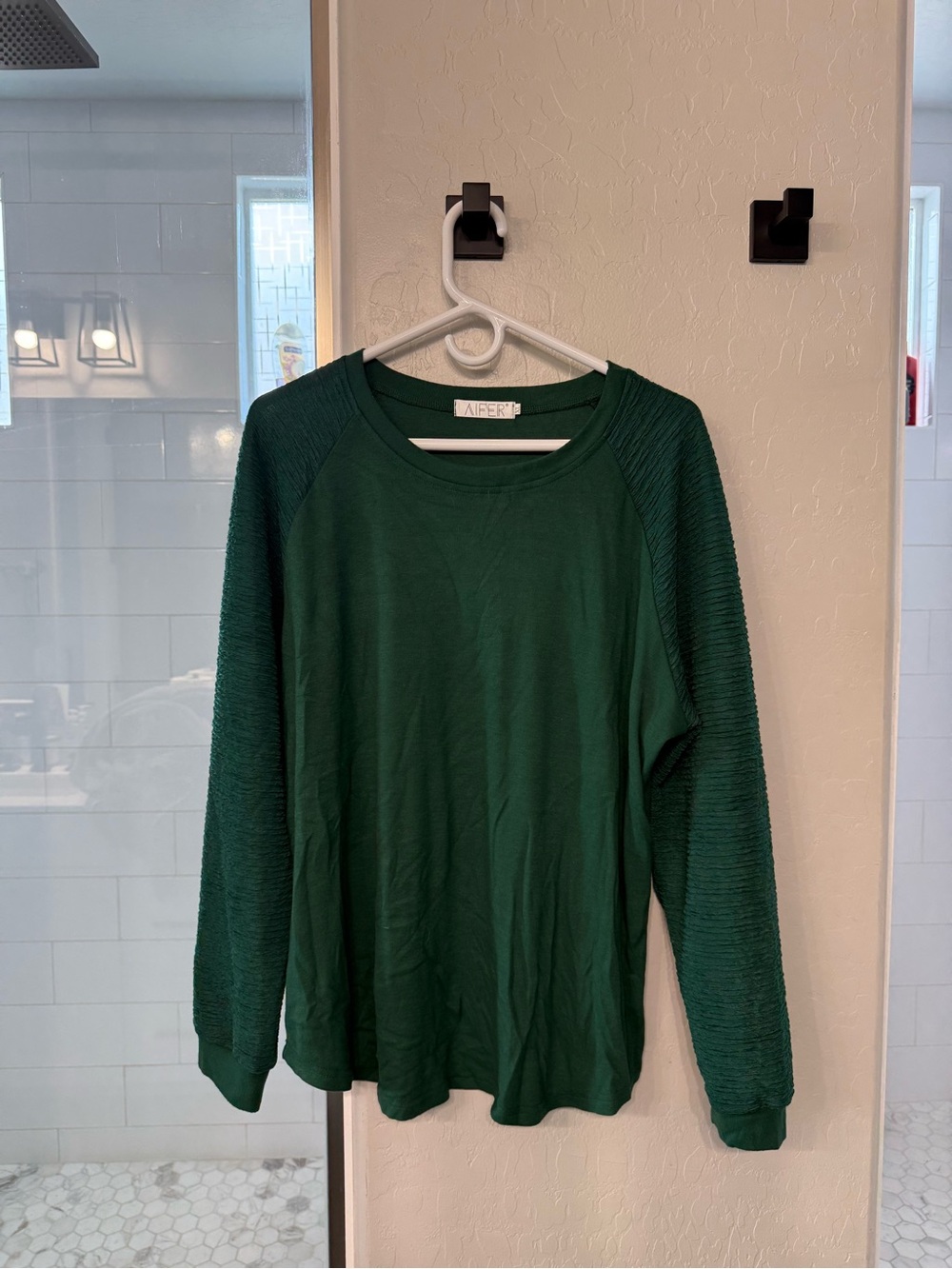 A New Day women’s Forest Green Crewneck Sweater